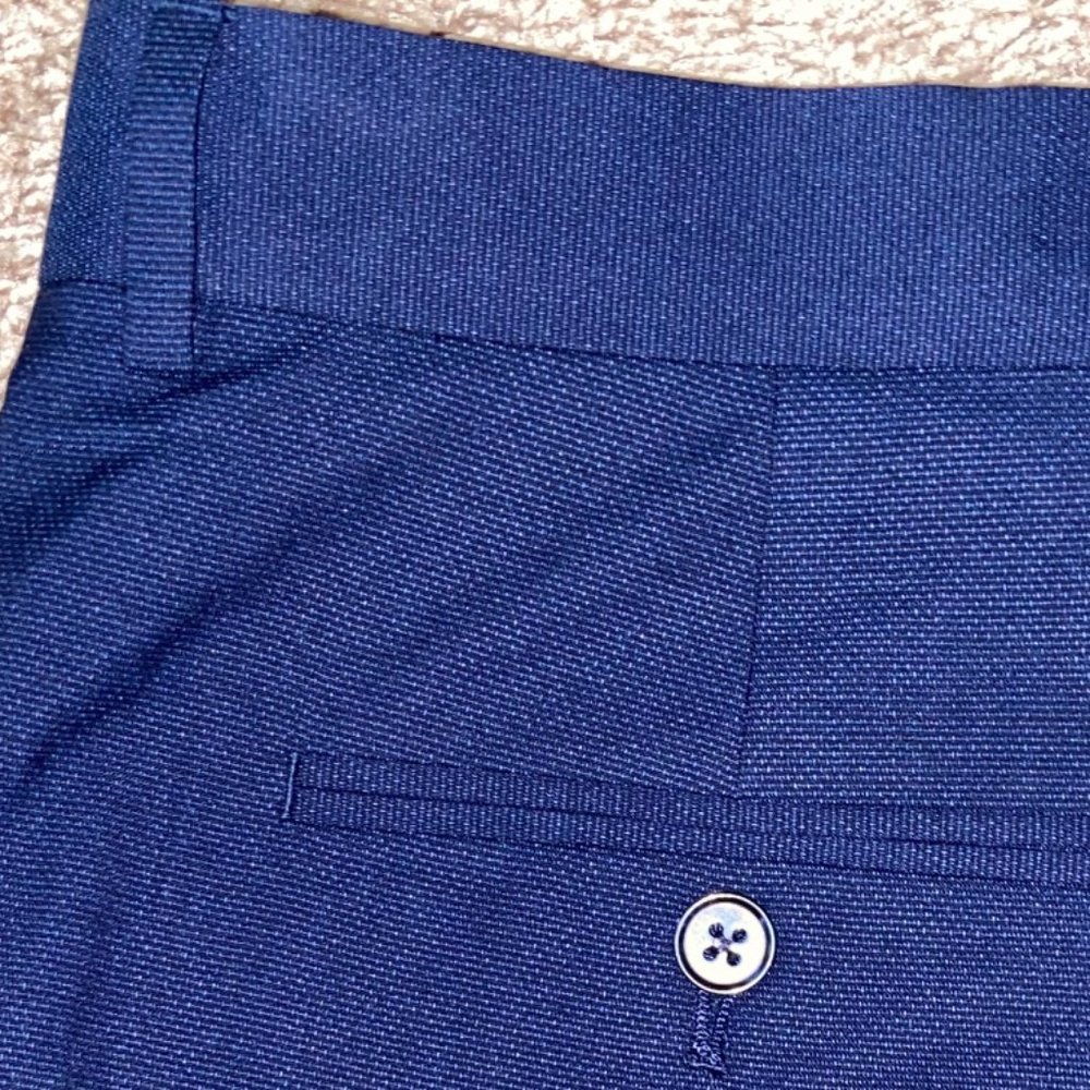 2 Men's Dress Pants 34 x 32,  J. Ferrar & Stafford. Navy Blue/Black